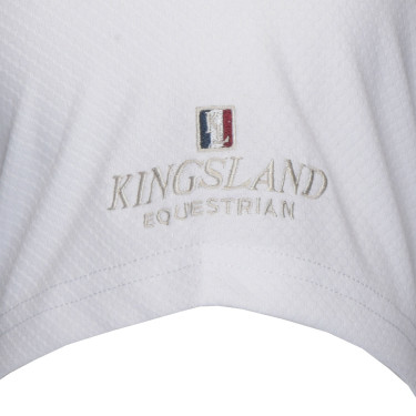 Camisa de competição Kingsland Classic de mangas curtas para homem Camisa de competição Kingsland Classic de mangas curtas para homem