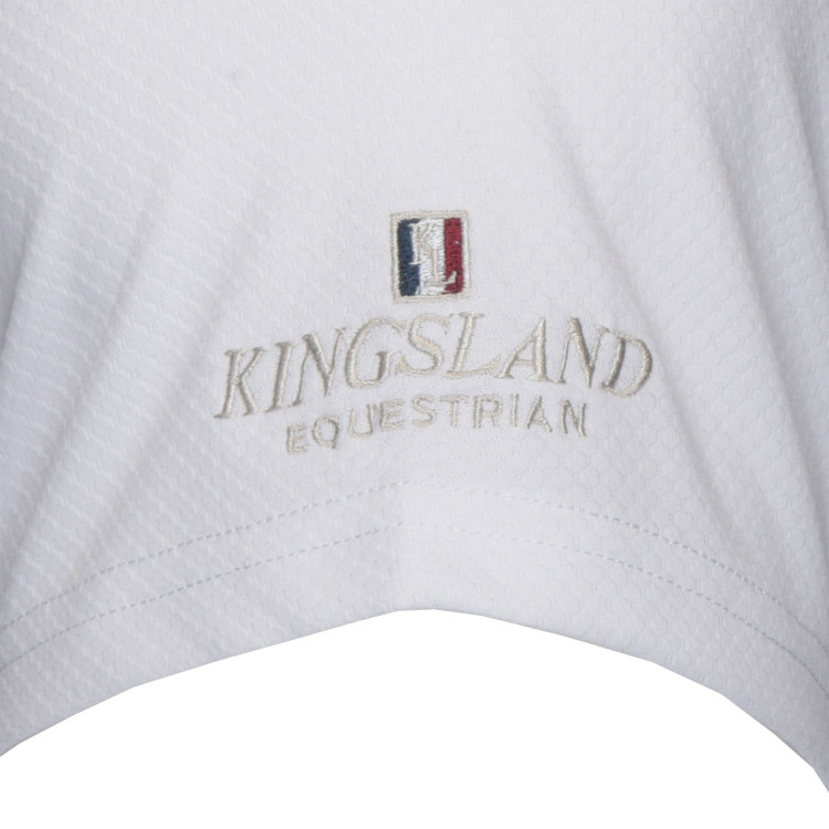 Camisa de competição Kingsland Classic de mangas curtas para homem Camisa de competição Kingsland Classic de mangas curtas para homem