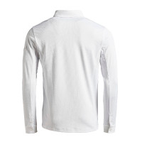 Camisa de concurso Kingsland Classic de mangas compridas para homem Branco