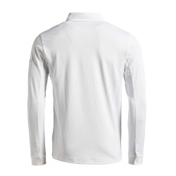 Camisa de concurso Kingsland Classic de mangas compridas para homem Branco Camisa de concurso Kingsland Classic de mangas compridas para homem Branco