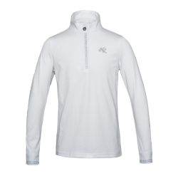 Camisa de concurso Kingsland KLelemis júnior com bordado em cristal