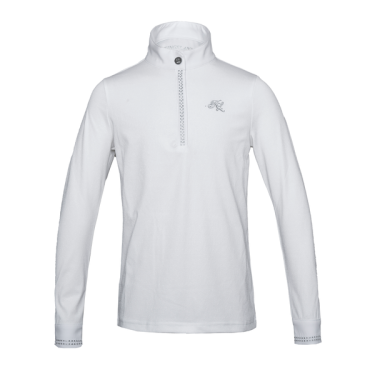 Camisa de concurso Kingsland KLelemis júnior com bordado em cristal