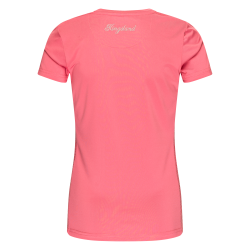 Camiseta Kingsland Júnior com Gola Redonda Rosa castelo rosa