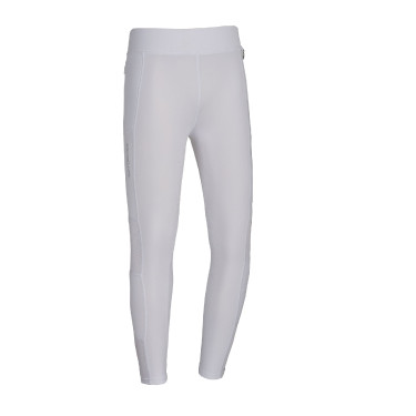 Legging Kingsland Classic KLkemmie com culote integral Júnior Meninas Branco