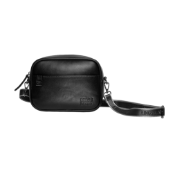 Bolsa Kingsland KLflavia com logotipo em relevo Bolsa Kingsland KLflavia com logotipo em relevo