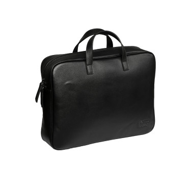 Bolsa para computador portátil Kingsland KLfreya com logotipo em relevo Bolsa para computador portátil Kingsland KLfreya com logotipo em relevo
