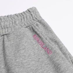 Short de esporte Kingsland feminino Cinza claro Cinzento