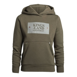 Sweat Kingsland Samuel com capuz Júnior Tinta preta verde