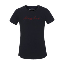 T-shirt Kingsland com gola redonda Júnior