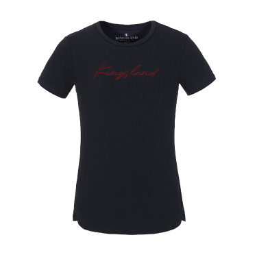 T-shirt Kingsland com gola redonda Júnior