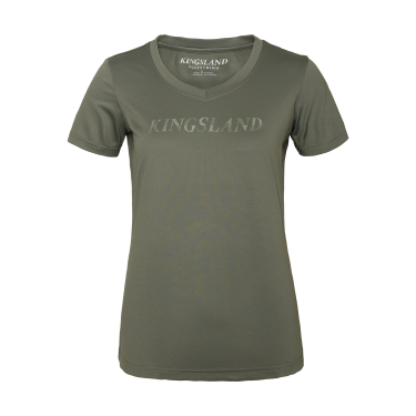 Camiseta Kingsland feminina com decote em V