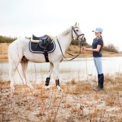 Camiseta Kingsland KLharli piqué júnior Marinho Azul-marinho