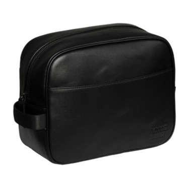 Necessaire KLfawn Kingsland com logotipo em relevo Preto Necessaire KLfawn Kingsland com logotipo em relevo Preto