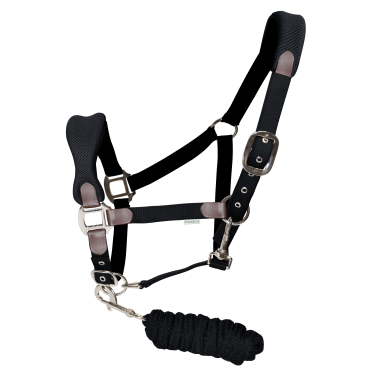 Conjunto de cabresto e rédeas Bandeiras & Copa Socorro Preto