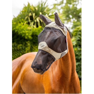 Máscara anti-moscas LeMieux Visor-Tek completa Máscara anti-moscas LeMieux Visor-Tek completa