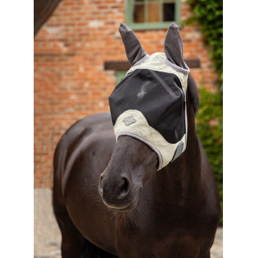 Máscara anti-moscas LeMieux Visor-Tek com orelhas Máscara anti-moscas LeMieux Visor-Tek com orelhas