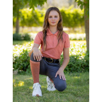 Polo LeMieux Jovem Cavaleiro Névoa Azul Polo LeMieux Jovem Cavaleiro Névoa Azul