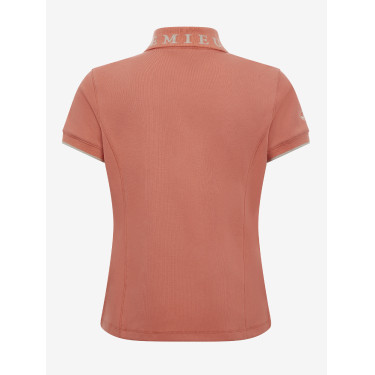 Polo LeMieux Jovem Cavaleiro Damásco Laranja Polo LeMieux Jovem Cavaleiro Damásco Laranja