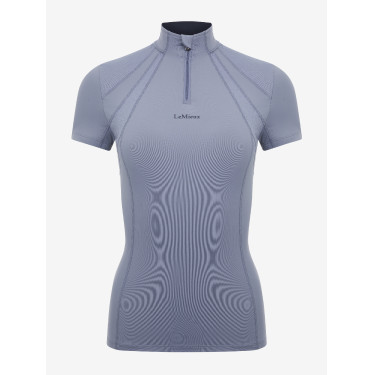 Camiseta térmica de malha com mangas curtas LeMieux Mia Gaio-azul Camiseta térmica de malha com mangas curtas LeMieux Mia Gaio-azul
