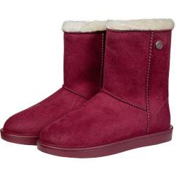 Botas forradas impermeáveis HKM Davos Gossiga Vermelho escuro Botas forradas impermeáveis HKM Davos Gossiga Vermelho escuro