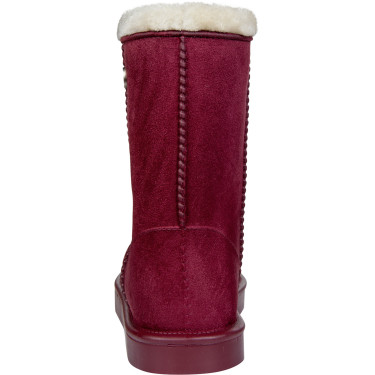 Botas forradas impermeáveis HKM Davos Gossiga Vermelho escuro Botas forradas impermeáveis HKM Davos Gossiga Vermelho escuro