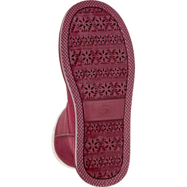 Botas forradas impermeáveis HKM Davos Gossiga Vermelho escuro Botas forradas impermeáveis HKM Davos Gossiga Vermelho escuro