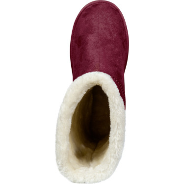 Botas forradas impermeáveis HKM Davos Gossiga Vermelho escuro Botas forradas impermeáveis HKM Davos Gossiga Vermelho escuro