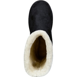 Botas forradas impermeáveis HKM Davos Gossiga Veludo preto Botas forradas impermeáveis HKM Davos Gossiga Veludo preto