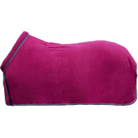 Capa secante HKM com pescoço Extra Style Bordéus