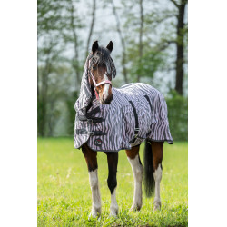 Frontal anti-moscas HKM Anti fly Cinza escuro Cinzento Frontal anti-moscas HKM Anti fly Cinza escuro Cinzento