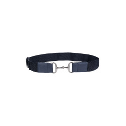 Cinto HKM Hunter Elástico 5 cm Azul escuro
