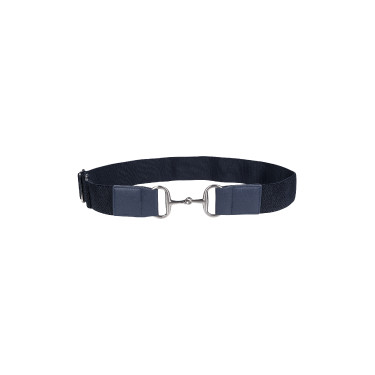 Cinto HKM Hunter Elástico 5 cm Azul escuro