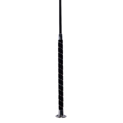 Chicote de adestramento HKM Rosewood Preto