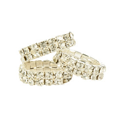 Elásticos para trança HKM Crystal Elásticos para trança HKM Crystal