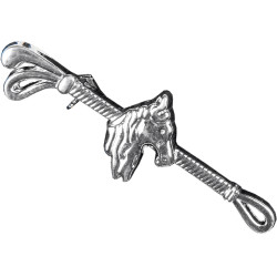 Alfinete de gravata HKM Cabeça de cavalo Alfinete de gravata HKM Cabeça de cavalo