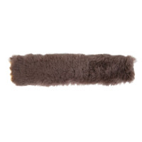 Capa de cabeçada HKM lã Castanho escuro Capa de cabeçada HKM lã Castanho escuro