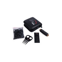 Kit de tranças para crina HKM Preto
