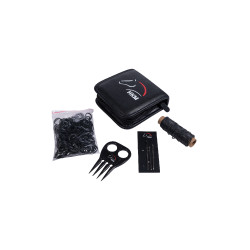 Kit de tranças para crina HKM Preto