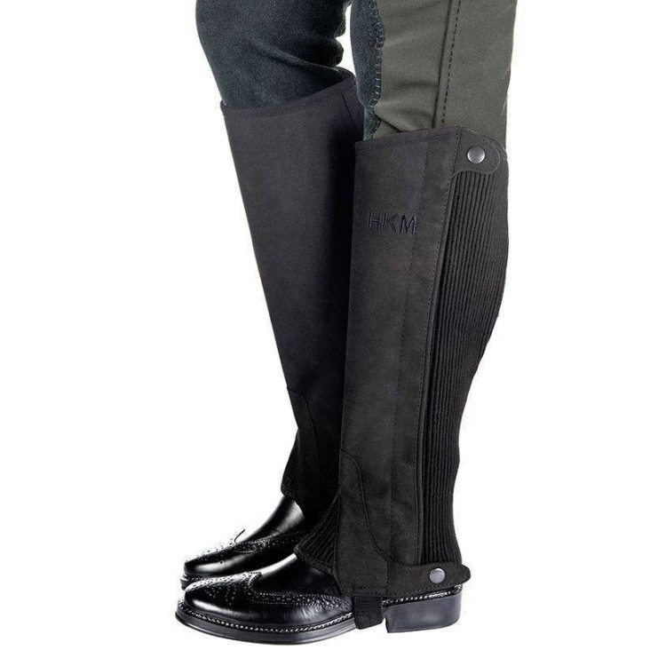 Mini Chaps HKM em microfibras camurça