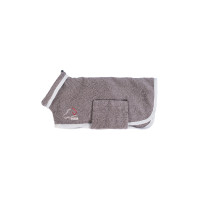 Roupão para cão HKM Coco  Cinzento-acastanhado Castanho