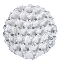 Redinha com pedras brilhantes HKM Branco