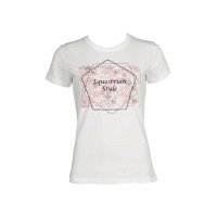T-shirt HKM Savona Print Style Baunilha