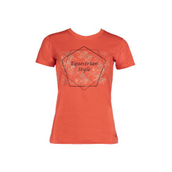 T-shirt HKM Savona Print Style Vermelho