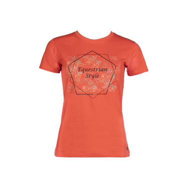 T-shirt HKM Savona Print Style Vermelho