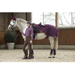 Camiseta técnica HKM Arctic Bay de mangas compridas Lilás escuro Violeta