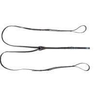 Rendas alemãs HKM com fivelas em inox Preto