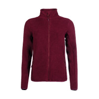 Casaco de lã polar HKM Anna Vermelho escuro Casaco de lã polar HKM Anna Vermelho escuro