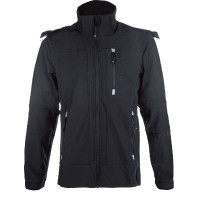 Casaco softshell HKM Sport masculino Castanho escuro Casaco softshell HKM Sport masculino Castanho escuro