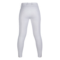Legging HKM Lisa com grip de silicone completo Branco