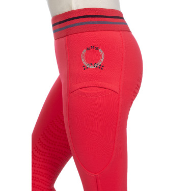 Legging HKM Aymee com assento completo em silicone Legging HKM Aymee com assento completo em silicone